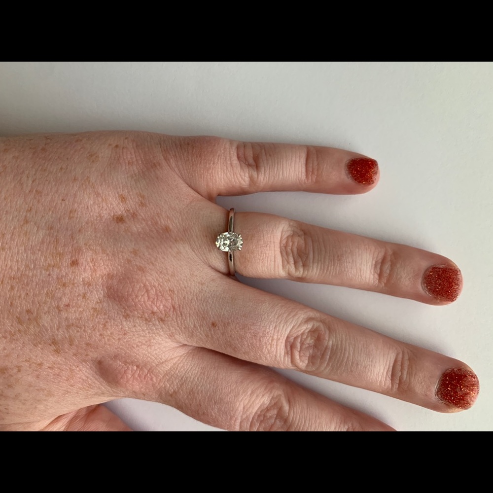 1 CT Solitaire Engagement Ring